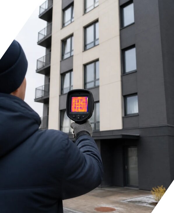 Тепловизионное обследование зданий в Прохладном от 5417 р. | ЭкспертизаРоссия