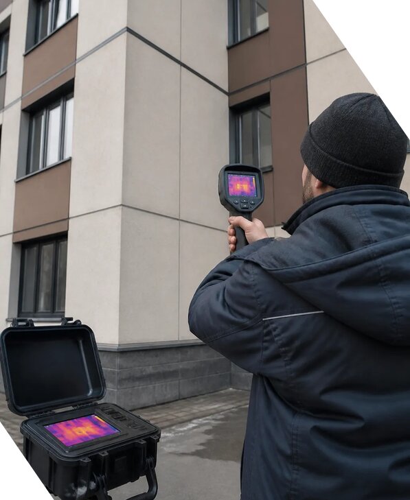 Тепловизионное обследование зданий и сооружений в Прохладном